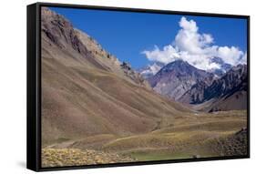 Aconcagua Park, Highest Mountain in South America, Argentina-Peter Groenendijk-Framed Stretched Canvas