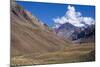 Aconcagua Park, Highest Mountain in South America, Argentina-Peter Groenendijk-Mounted Photographic Print