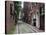 Acorn Street, Beacon Hill, Boston, Massachusetts, USA-Amanda Hall-Stretched Canvas