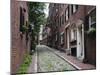 Acorn Street, Beacon Hill, Boston, Massachusetts, USA-Amanda Hall-Mounted Photographic Print