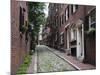 Acorn Street, Beacon Hill, Boston, Massachusetts, USA-Amanda Hall-Mounted Photographic Print