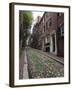 Acorn Street, Beacon Hill, Boston, Massachusetts, USA-Amanda Hall-Framed Photographic Print