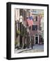 Acorn Street, Beacon Hill, Boston, Massachusetts, USA-Walter Bibikow-Framed Photographic Print