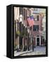 Acorn Street, Beacon Hill, Boston, Massachusetts, USA-Walter Bibikow-Framed Stretched Canvas