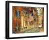 Acorn Street, Boston, 1919-Childe Hassam-Framed Premium Giclee Print