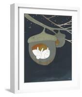 Acorn, Sweet Acorn-Kristiana Pärn-Framed Giclee Print