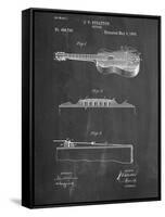 Acoustic Guitar Patent-null-Framed Stretched Canvas