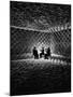 Acoustical Research Room Lined with Glass Fiber Wedges, at Gottingen University-Ralph Crane-Mounted Photographic Print