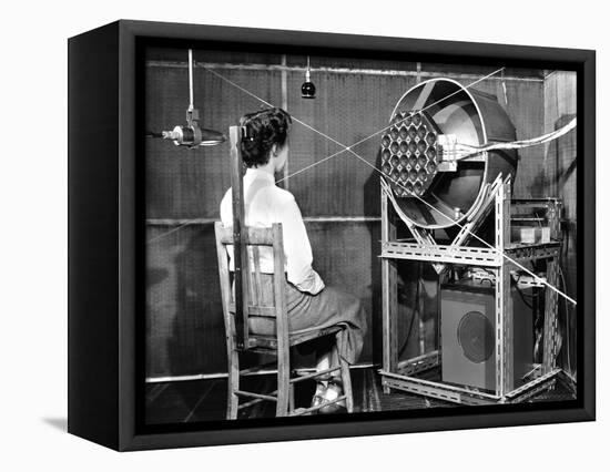 Acoustics Test, 1954-National Physical Laboratory-Framed Stretched Canvas