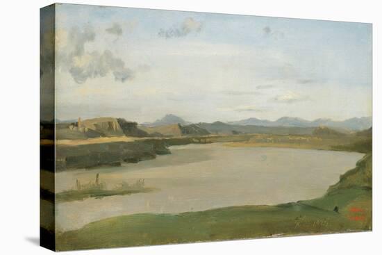Acqua Acetosa-Jean-Baptiste-Camille Corot-Stretched Canvas