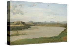 Acqua Acetosa-Jean-Baptiste-Camille Corot-Stretched Canvas