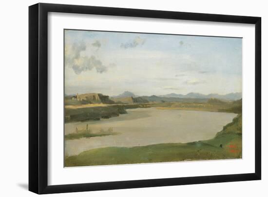 Acqua Acetosa-Jean-Baptiste-Camille Corot-Framed Giclee Print