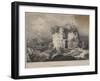 Acqueduc Romain, 1827-Louis Jules Frederic Villeneuve-Framed Giclee Print