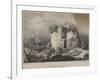 Acqueduc Romain, 1827-Louis Jules Frederic Villeneuve-Framed Giclee Print