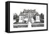 Acqueville, France - Chateau de La Motte-A.H. Payne-Framed Stretched Canvas