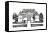 Acqueville, France - Chateau de La Motte-A.H. Payne-Framed Stretched Canvas