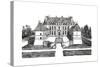 Acqueville, France - Chateau de La Motte-A.H. Payne-Stretched Canvas