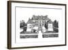Acqueville, France - Chateau de La Motte-A.H. Payne-Framed Giclee Print