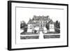 Acqueville, France - Chateau de La Motte-A.H. Payne-Framed Giclee Print