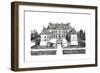 Acqueville, France - Chateau de La Motte-A.H. Payne-Framed Giclee Print