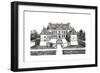 Acqueville, France - Chateau de La Motte-A.H. Payne-Framed Giclee Print