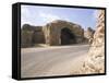 Acre City Walls-null-Framed Stretched Canvas