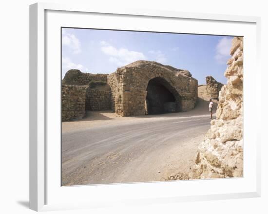 Acre City Walls-null-Framed Photographic Print