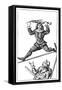 Acrobat Exercise-null-Framed Stretched Canvas