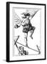 Acrobat Exercise-null-Framed Giclee Print