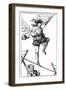 Acrobat Exercise-null-Framed Giclee Print