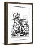 Acrobat Exercise-null-Framed Giclee Print