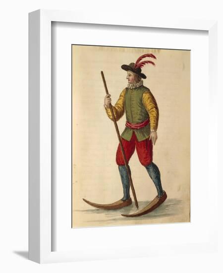 Acrobat Mask: Agile Man-Jan van Grevenbroeck-Framed Giclee Print