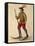 Acrobat Mask: Agile Man-Jan van Grevenbroeck-Framed Stretched Canvas