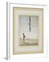 Acrobat on a Tightrope, Drummer Below, C.1820-null-Framed Giclee Print