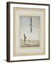 Acrobat on a Tightrope, Drummer Below, C.1820-null-Framed Giclee Print