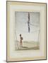 Acrobat on a Tightrope, Drummer Below, C.1820-null-Mounted Giclee Print