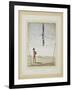 Acrobat on a Tightrope, Drummer Below, C.1820-null-Framed Giclee Print