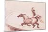 Acrobat on Horseback-Henri de Toulouse-Lautrec-Mounted Giclee Print