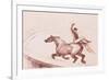 Acrobat on Horseback-Henri de Toulouse-Lautrec-Framed Giclee Print