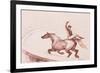 Acrobat on Horseback-Henri de Toulouse-Lautrec-Framed Giclee Print