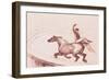 Acrobat on Horseback-Henri de Toulouse-Lautrec-Framed Giclee Print