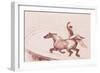 Acrobat on Horseback-Henri de Toulouse-Lautrec-Framed Giclee Print