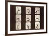 Acrobatic Poses-null-Framed Art Print