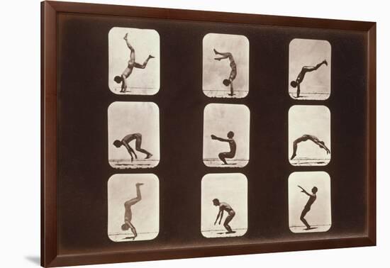 Acrobatic Poses-null-Framed Art Print