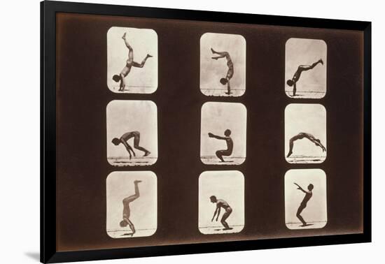 Acrobatic Poses-null-Framed Art Print