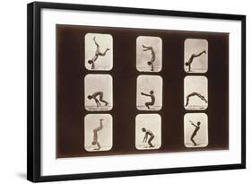 Acrobatic Poses-null-Framed Art Print