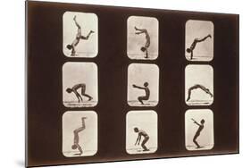 Acrobatic Poses-null-Mounted Art Print