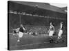 Acrobatics in a Arsenal V Chelsea Match at Stamford Bridge, London, C1933-C1938-Sport & General-Stretched Canvas