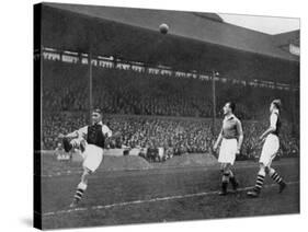 Acrobatics in a Arsenal V Chelsea Match at Stamford Bridge, London, C1933-C1938-Sport & General-Stretched Canvas