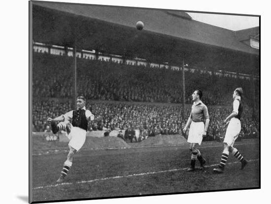 Acrobatics in a Arsenal V Chelsea Match at Stamford Bridge, London, C1933-C1938-Sport & General-Mounted Giclee Print